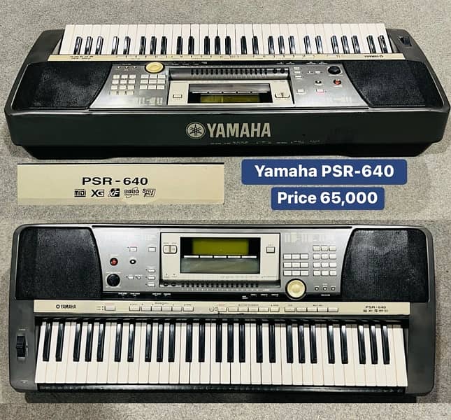 Yamaha keyboards available 0