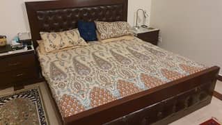 Wooden Bed Set