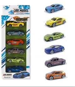 kid's Toy Car, Pack Of 6