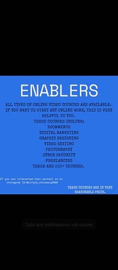 enabler 200 plus cources like amazon shopify ecomers etc 03259451247