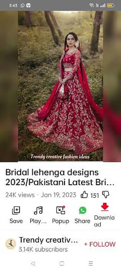 bridal lehga