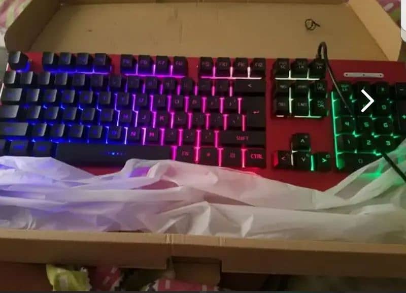 Gaming RGB Keyboard and Mouse set 1