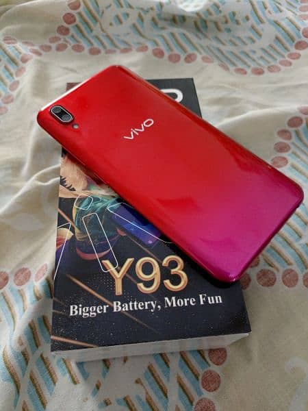 Vivo Y93full box all accessories 6/128 2