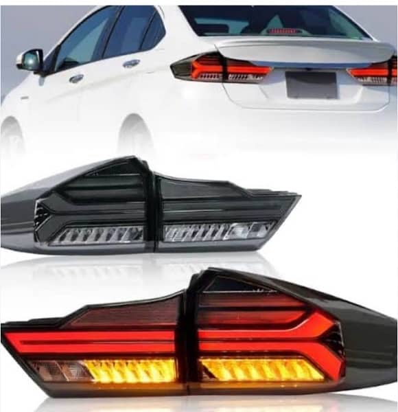 Honda city bmw style lights. sports car light 0