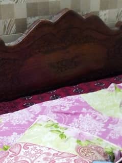 Pure Wooden King Bed