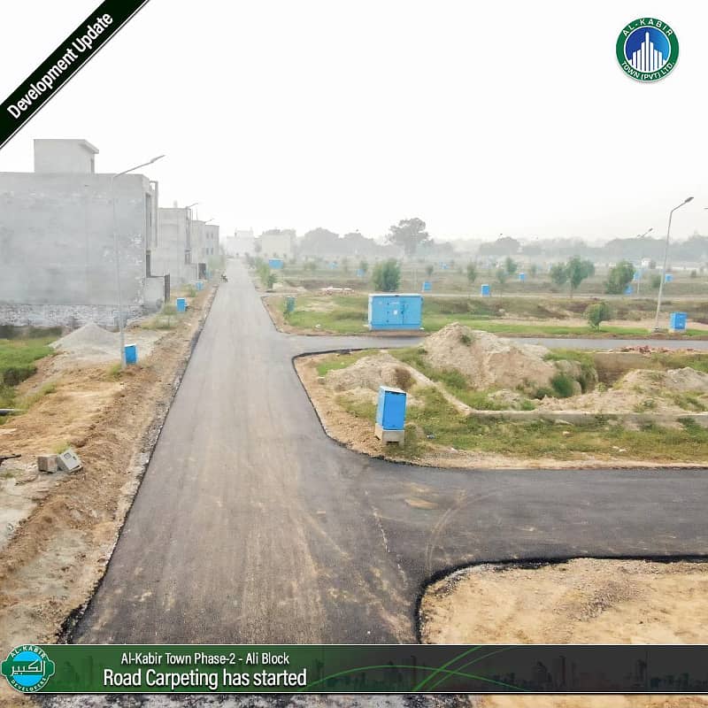 7 MARLA RESIDENTIAL PLOT ON EASY INSTALLMENTS IN AL KABIR TOWN PHASE 2 BLOCK UMAR 28