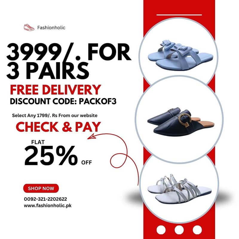 Slippers | Sandals | Banto | Rs: 3999/. For 3 Pairs With Free Delivery 4