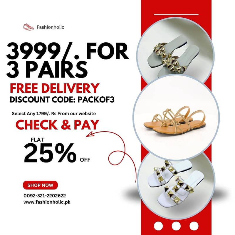 Slippers | Sandals | Banto | Rs: 3999/. For 3 Pairs With Free Delivery 16