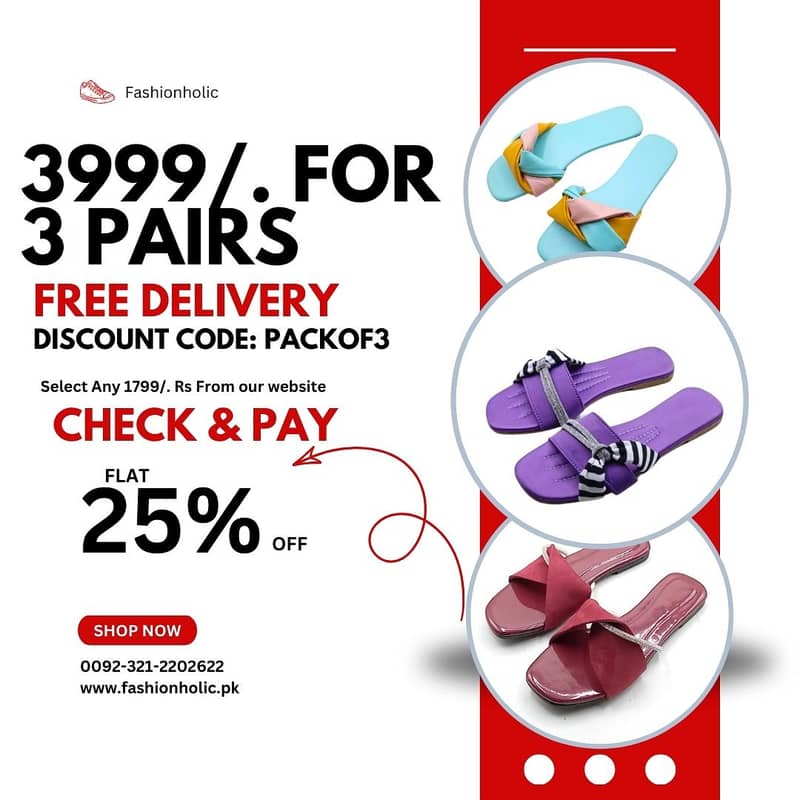 Slippers | Sandals | Banto | Rs: 3999/. For 3 Pairs With Free Delivery 19