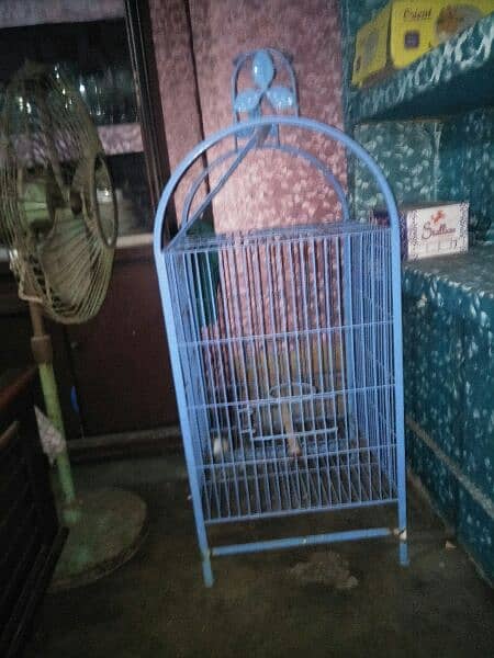 grey parrot cage 0