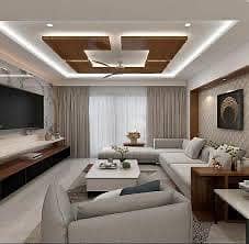 Plastic Paris Ceiling/pop Ceiling/Ceiling work at lahore