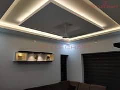 False Ceiling/Plastic Paris Ceiling/pop Ceiling/Ceiling work at lahore 0