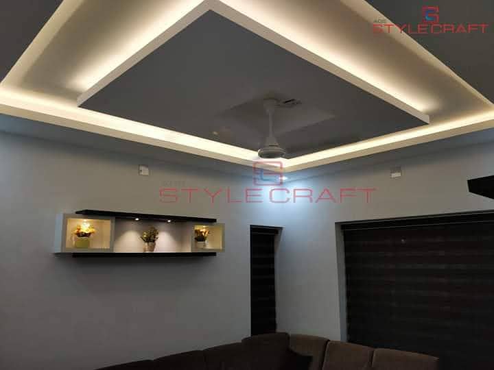 False Ceiling/Plastic Paris Ceiling/pop Ceiling/Ceiling work at lahor 0