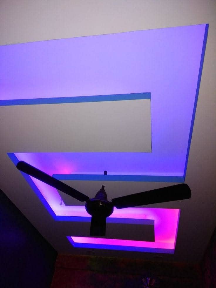 False Ceiling/Plastic Paris Ceiling/pop Ceiling/Ceiling work at lahore 13