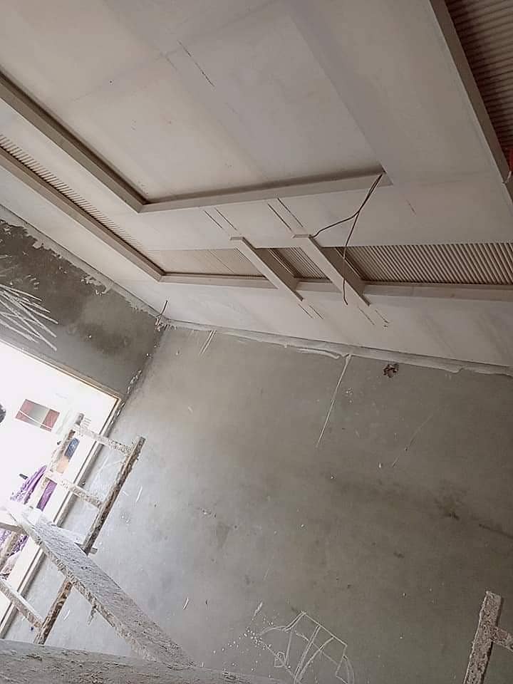 False Ceiling/Plastic Paris Ceiling/pop Ceiling/Ceiling work at lahore 15