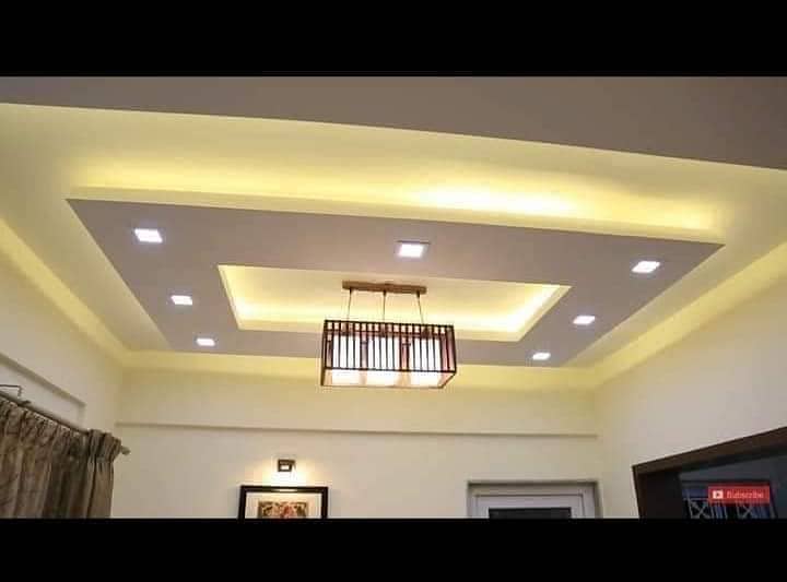 False Ceiling/Plastic Paris Ceiling/pop Ceiling/Ceiling work at lahor 18