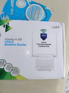 PTCL ZTE Router Box Pack