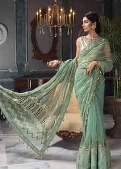 Maria b saree just 3 hour used new in condition