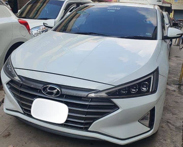 Hyundai Elantra 2021 Bank leased 0