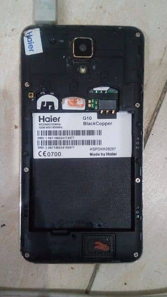 Haier mobile g10 black copper 1