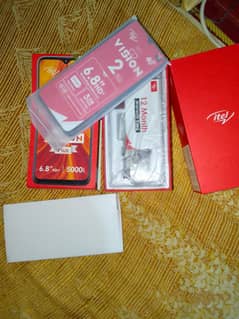 Itel Vision 2 Plus New Condition With Box and Accessories 3GB 64GB Cal