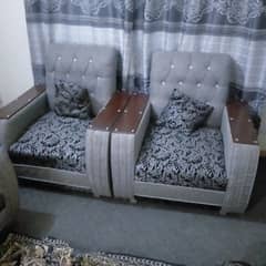 5 seater sofa set with table