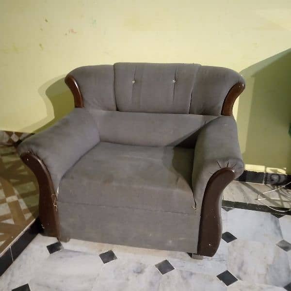 5 Seater Sofa Set ( used ) 0