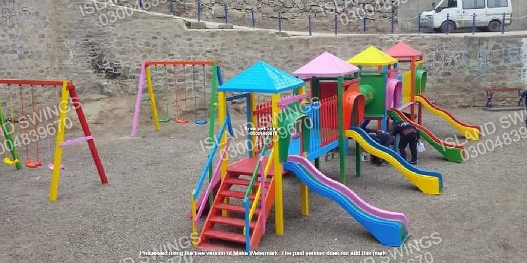 Kids Playland | Swings | Slides | Garden Swing |Jhulay | Park Slides 6