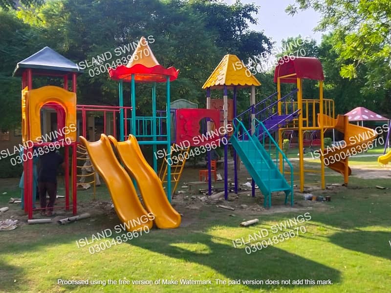 Kids Playland | Swings | Slides | Garden Swing |Jhulay | Park Slides 18