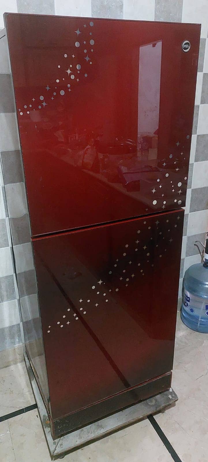 pel fridge model PRGD. glass door 0