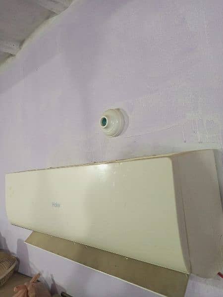 1 ton Haier split ac he uesd he pr condition achii he 1