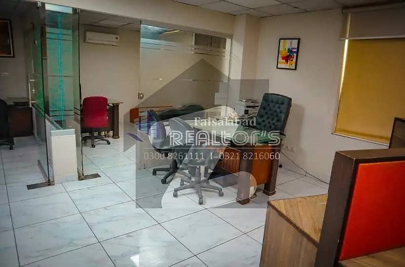 VIP Offices Available For Rent With All Facilities At Prime Locations of Faisalabad 13