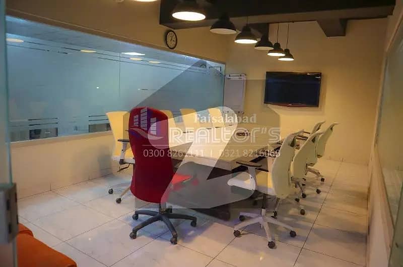 VIP Offices Available For Rent With All Facilities At Prime Locations of Faisalabad 17