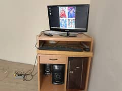 Complete Computer, with Table and Accessories