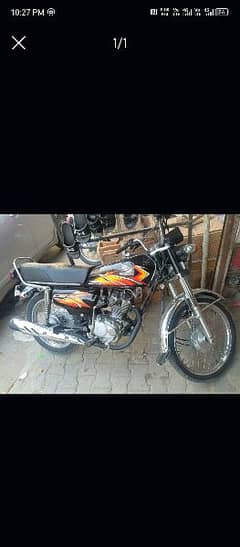 Honda 125 condition 10by9 documents all ok