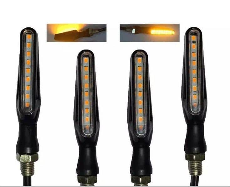 4 Piece straight LED indicator lights 1