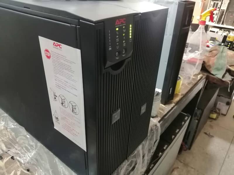 ONLINE APC SMART UPS SURT,110KVA FOR PROTECTION AND BACKUP 0