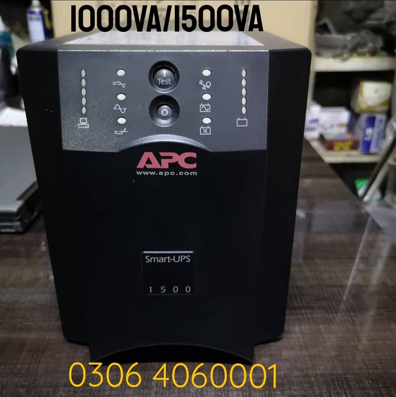 apc smart ups 1500va pure sine wave ups long backup model 0