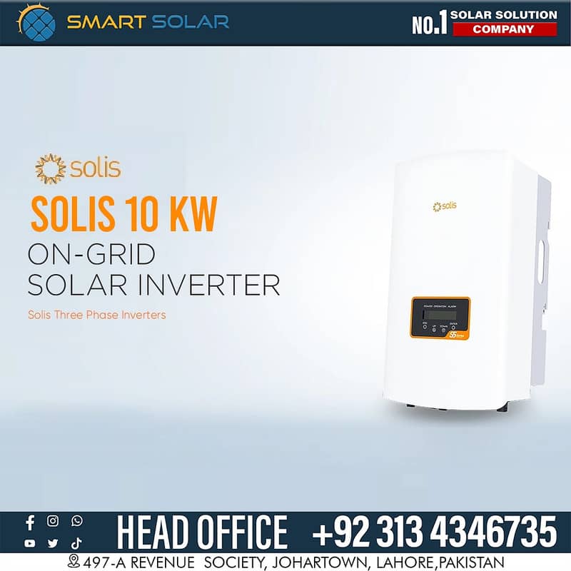 SOLIS S5 10KW ON-GRID 3 PHASE SOLAR INVERTER 1