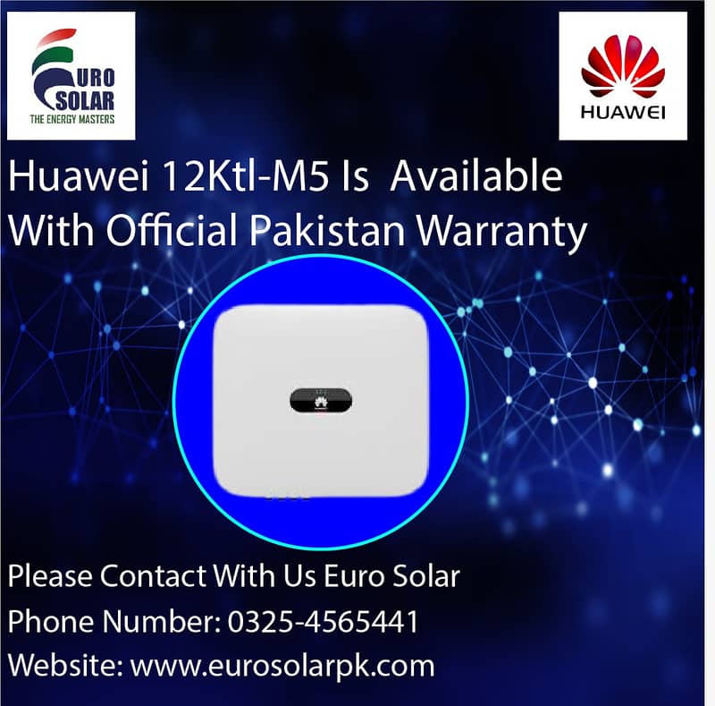 Huawei 12Ktl  with official replacement warranty in Pakistan 1