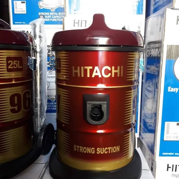 Hitachi High Power Drum Vacuum Cleaner Machine - 2000Watts 1