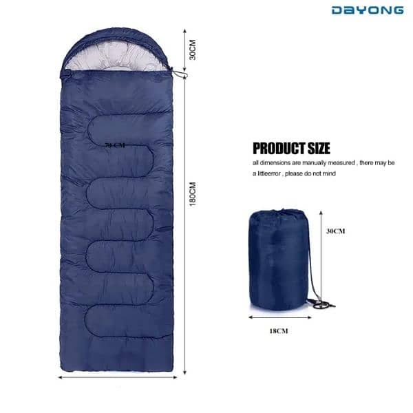 Sleeping Bag For Outdoor Comfortable and Warm 0