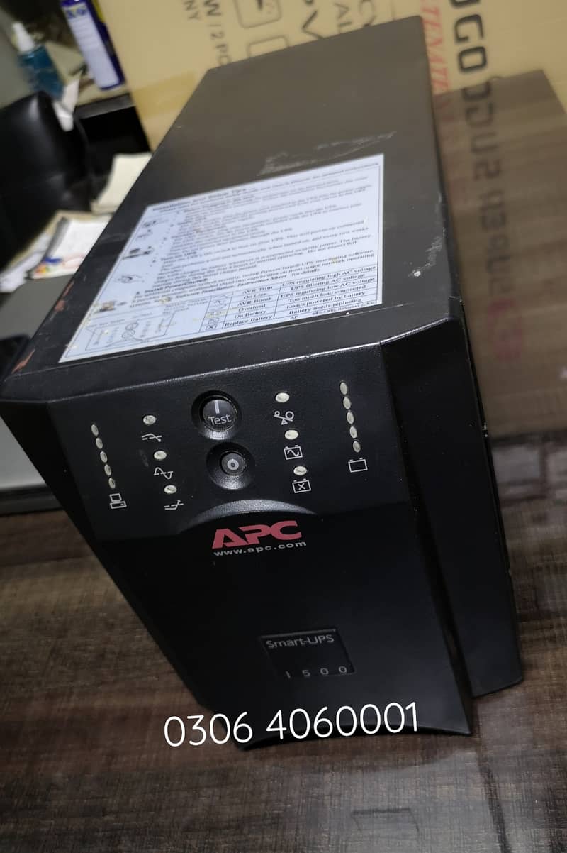 apc smart ups 1500va pure sine wave ups long backup model 2