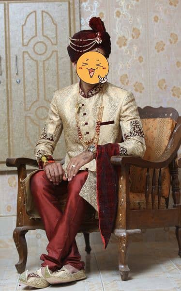 Handsome Designer Dulha Sherwani 1