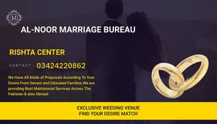 Marriage Bureau ,Online Rishta Services, Match Maker, Abroad Proposal 0