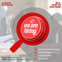 We are hiring