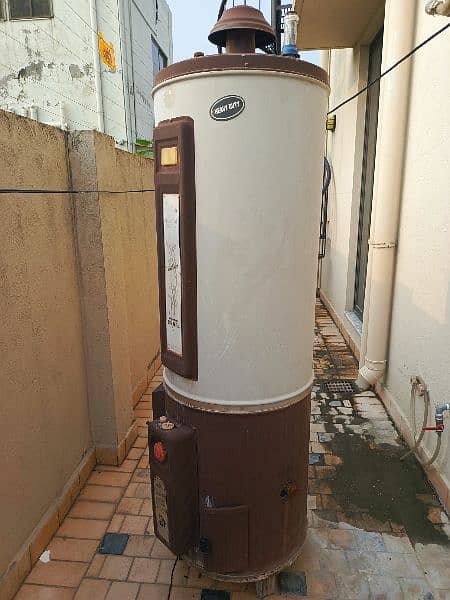 55 gallon electric & gas geyser (works fine, but leakage) 1