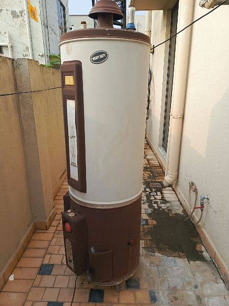 55 gallon electric & gas geyser (works fine, but leakage) 2