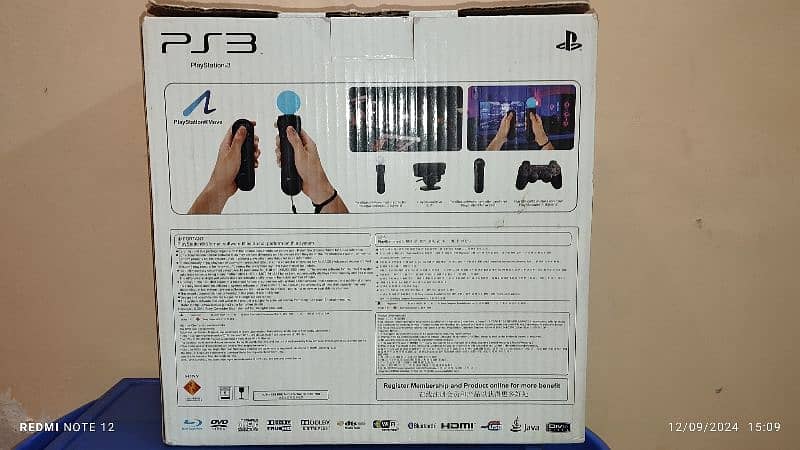 PS3 slim 320gb jail break with 3 controllers 6