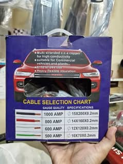 200 Amp car booster cable